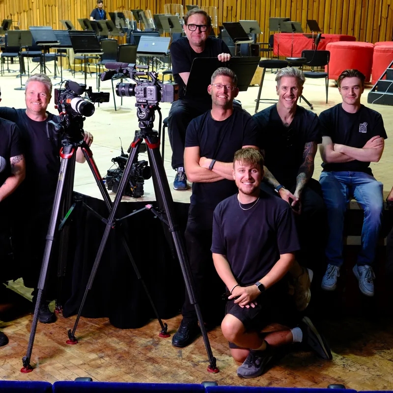 Fourteen cameras at the Barbican for the BBC