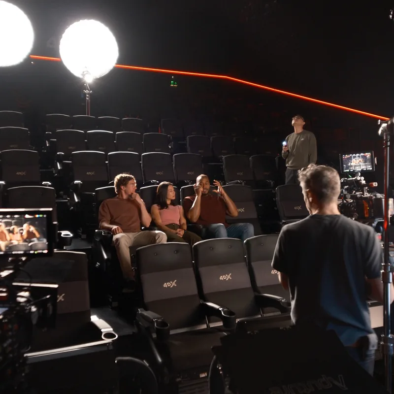 Creative content shoot for the Masters of the Universe 4DX experience