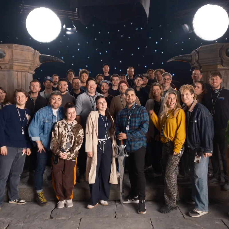 Masters of the Universe publicity days at Shepperton